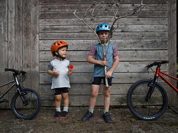 Dětský cyklistický dress a kraťasy Rascal Isadore
