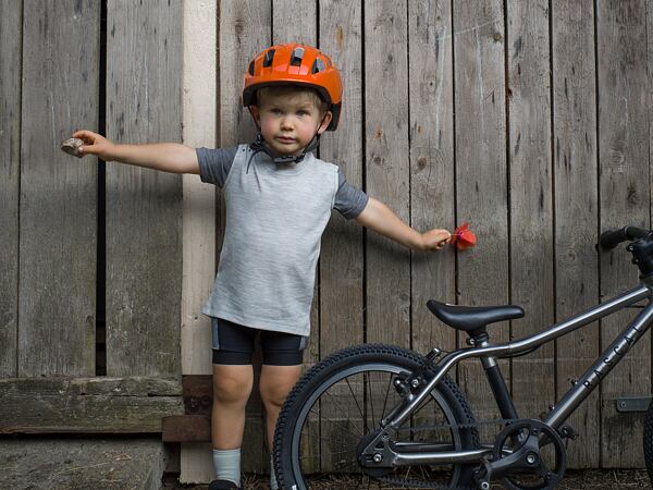 Dětský cyklistický dress a kraťasy Rascal Isadore